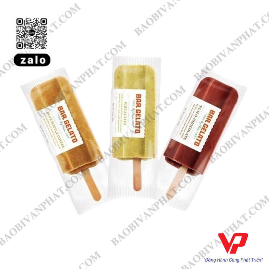 In ấn bao bì màng ghép cho kem que Gelato