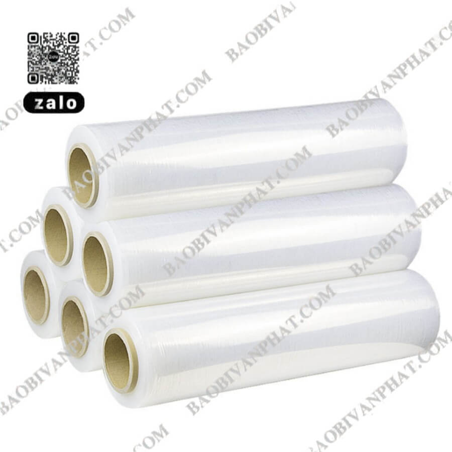 Cuộn màng PE 3 lớp dùng sản xuất bao bì nhựa