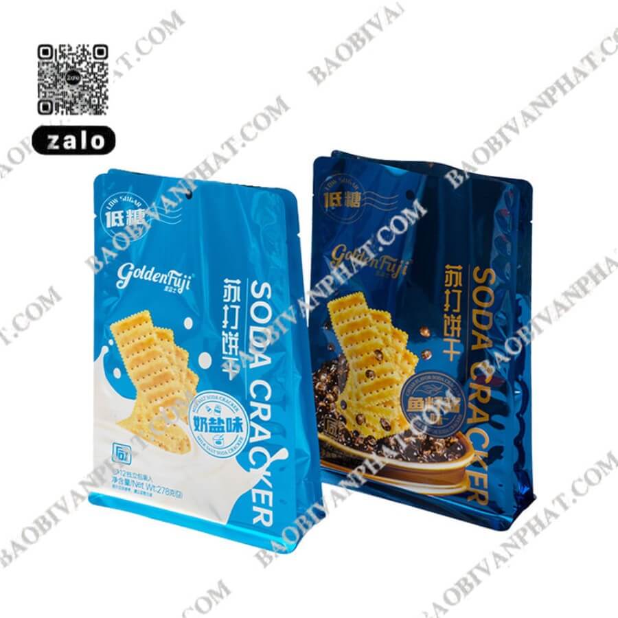 Túi zip 8 cạnh nhiều mẫu tại Vạn Phát