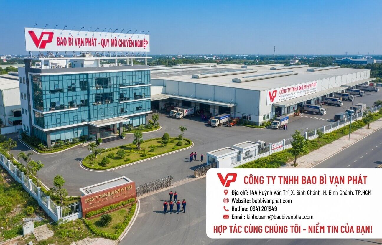 Liên hệ xưởng in ấn bao bì ni lông Vạn Phát uy tín