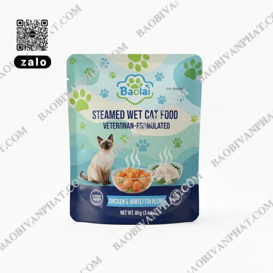 Túi định hình đựng thức ăn ướt cho mèo