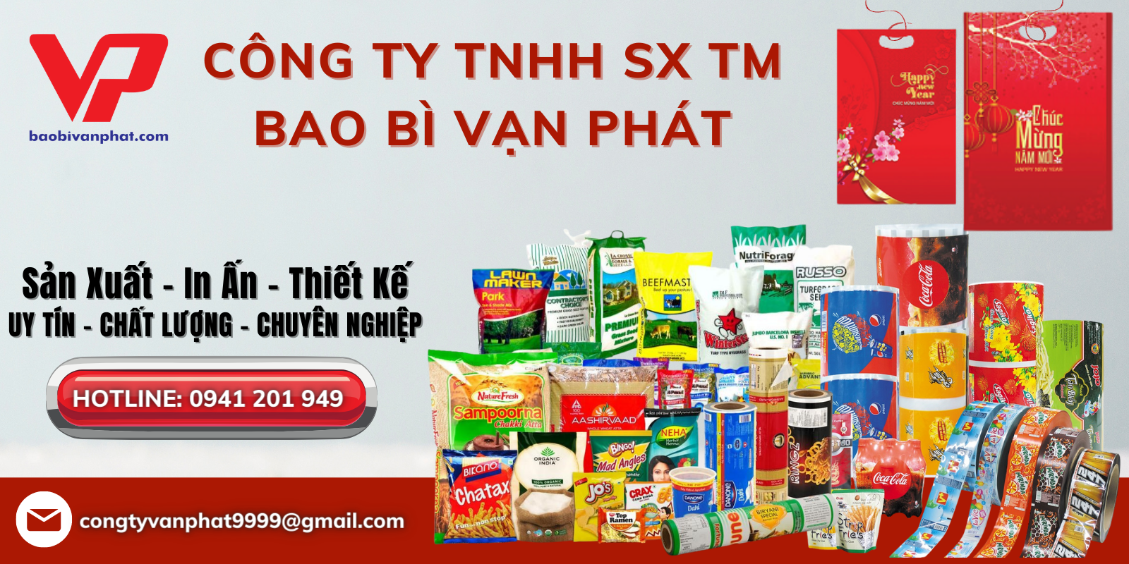 In Bao Bì Thực Phẩm Đạt Chuẩn An Toàn Cho Doanh Nghiệp