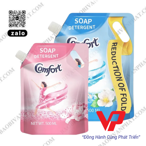 Túi Đựng Nước Giặt Đáy Đứng Có Vòi
