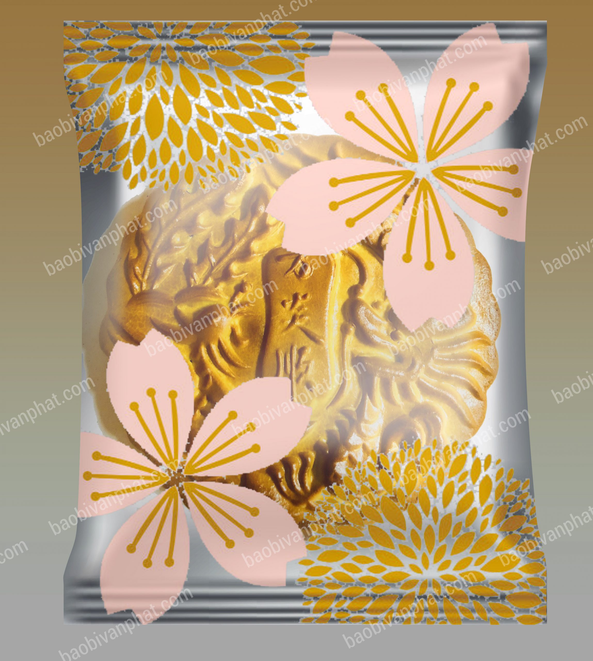 Túi Đựng Bánh Trung Thu (Bông Hoa)
