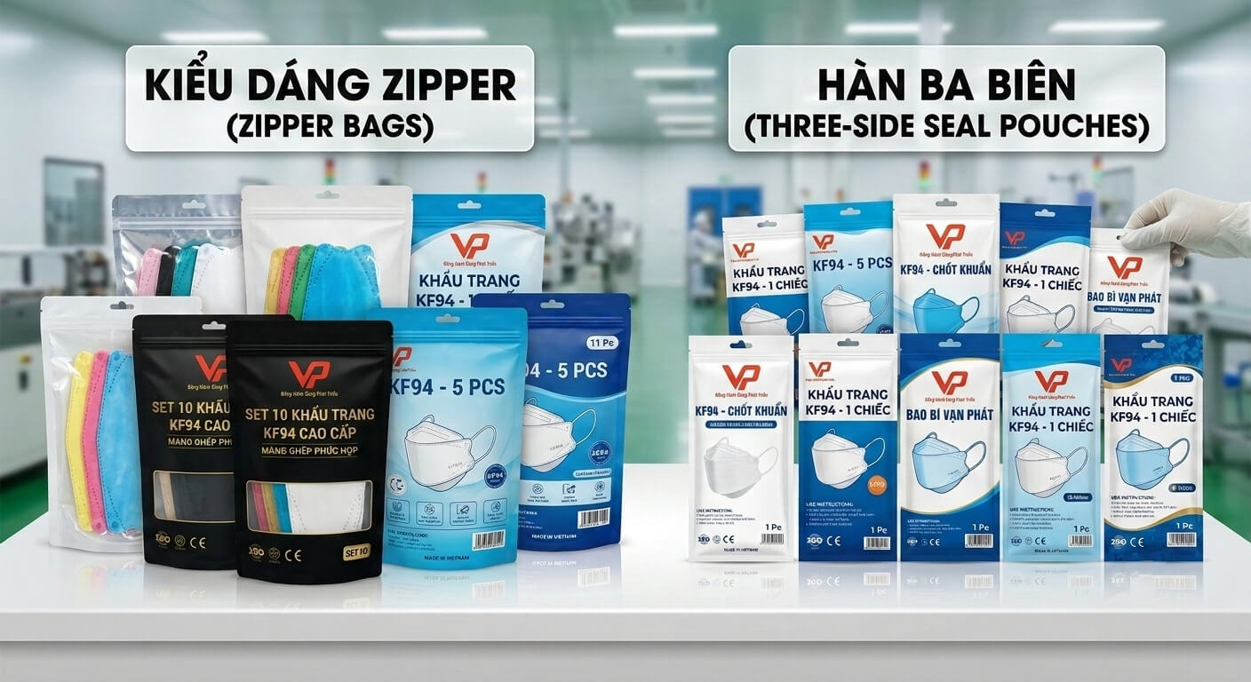 Túi Đựng Khẩu Trang KF94